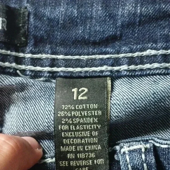 Lady Jeans size 12. Used twice. Smoke free home. - Picture 8 of 8
